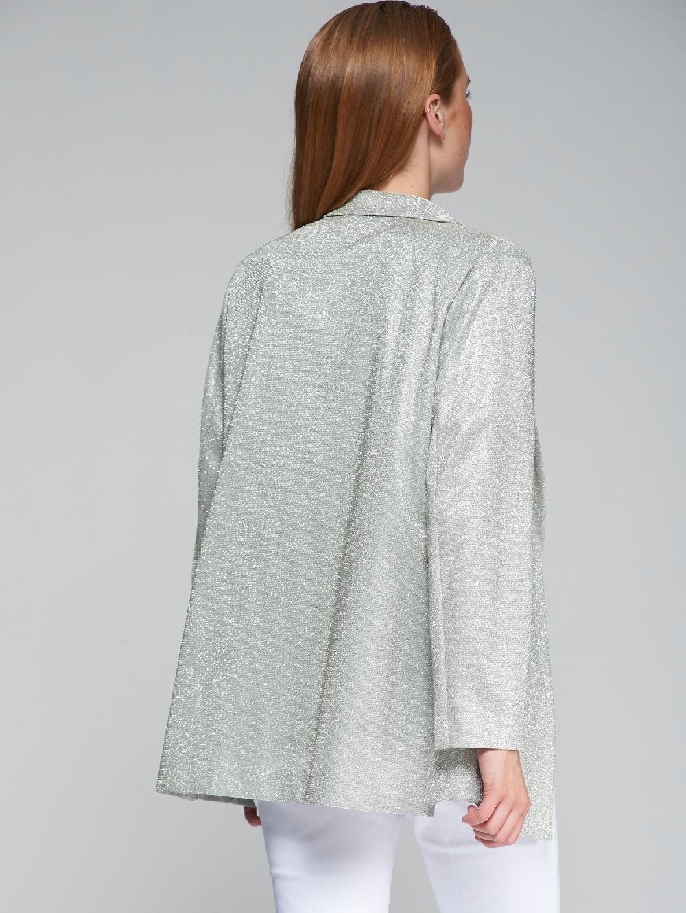 Vilagallo CHAQUETA FLUIDA PLATA