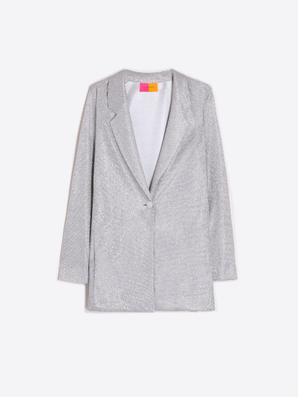 Vilagallo CHAQUETA FLUIDA PLATA