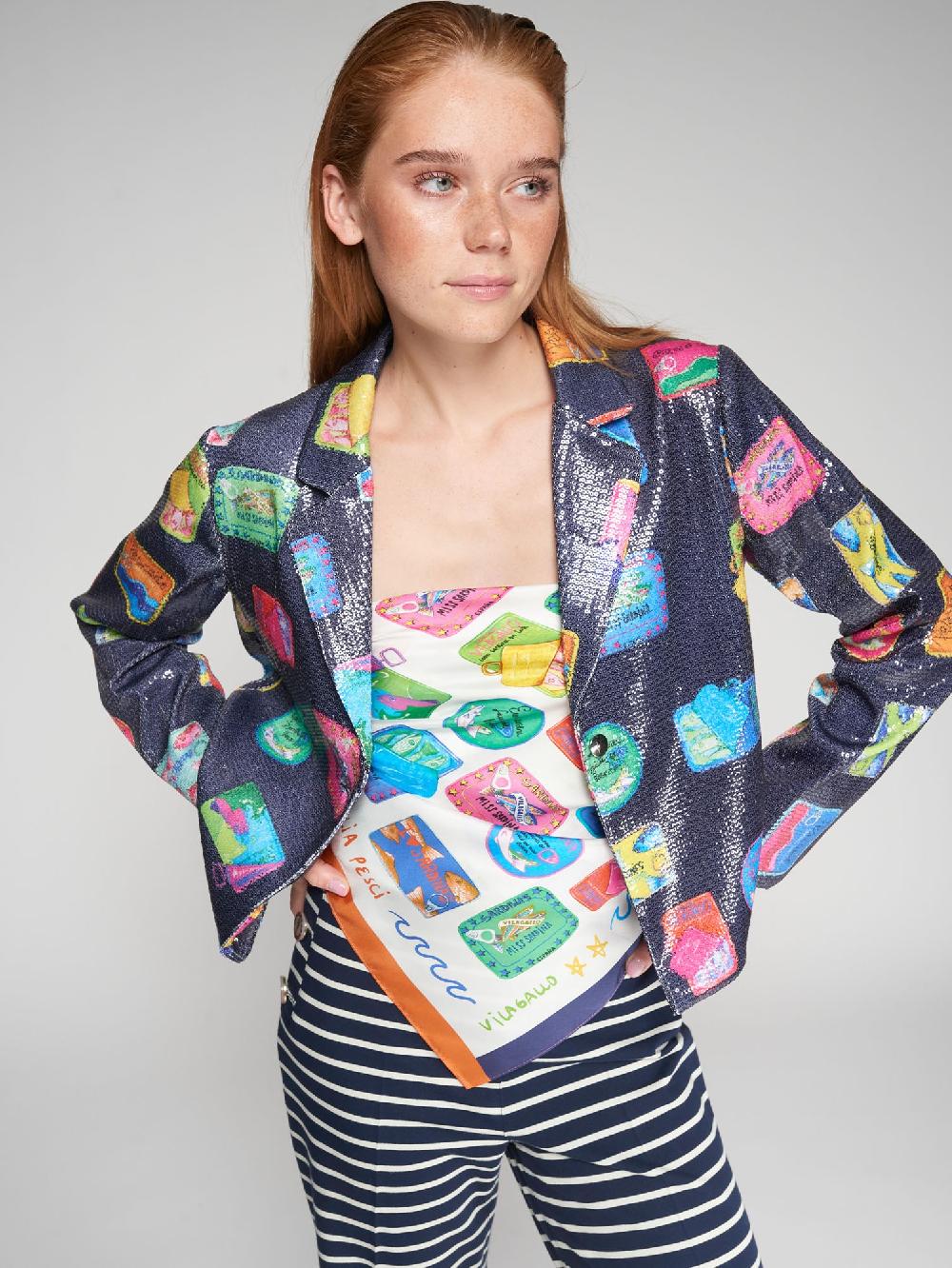 Vilagallo CHAQUETA SARDINAS LENTEJUELAS