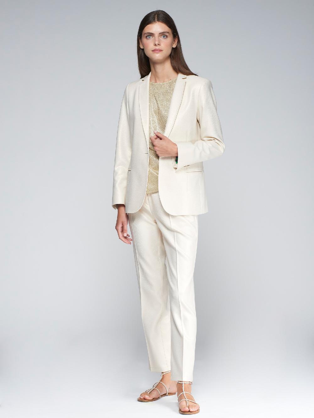 Vilagallo CHAQUETA TRAJE DORADO