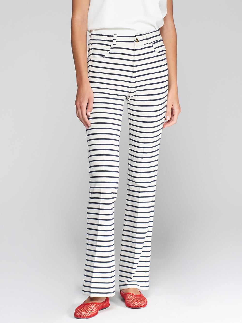 Vilagallo PANTALON PUNTO RAYA MARINERA