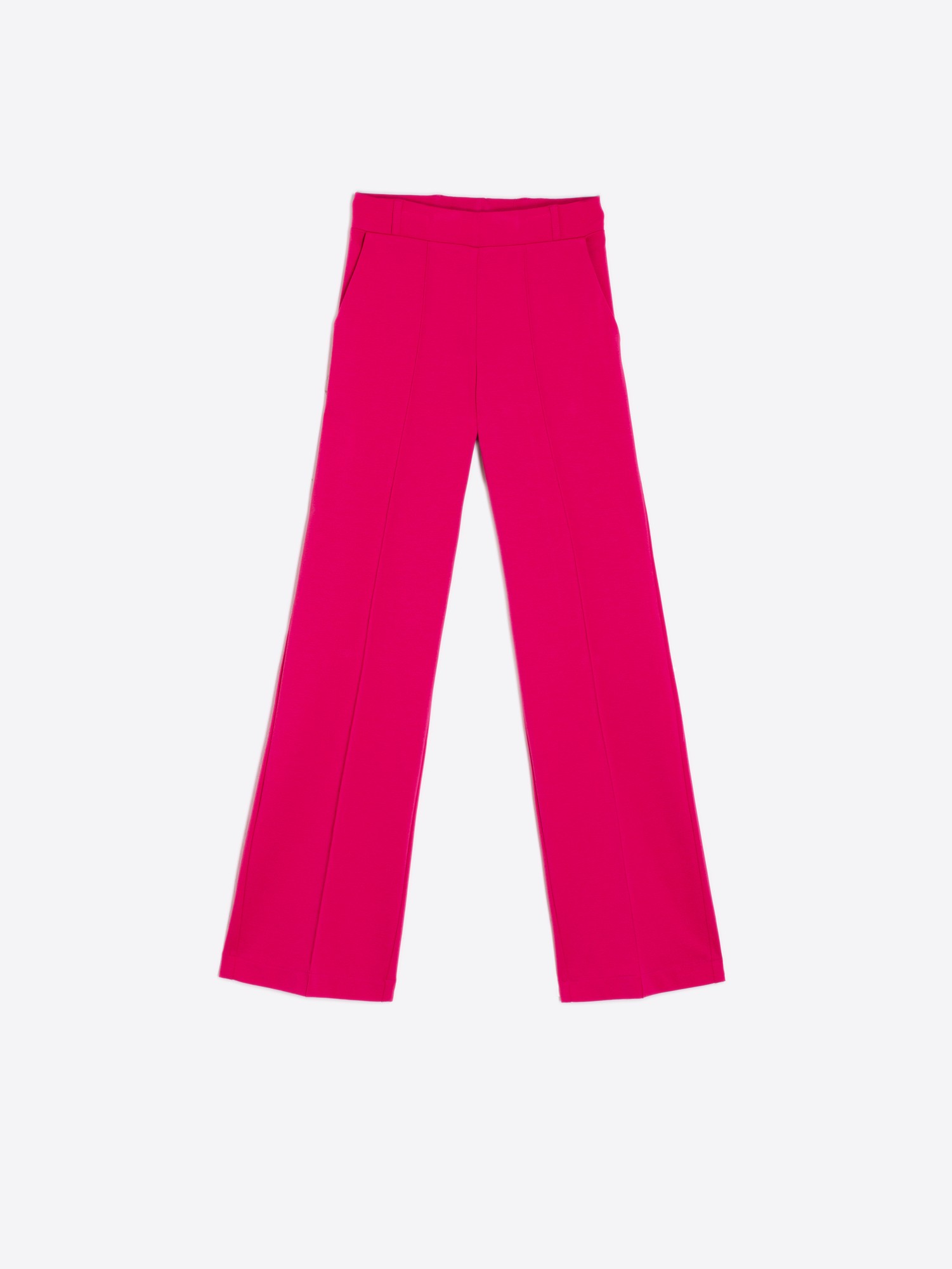 Vilagallo PANTALON PUNTO ROMA FRAMBUESA