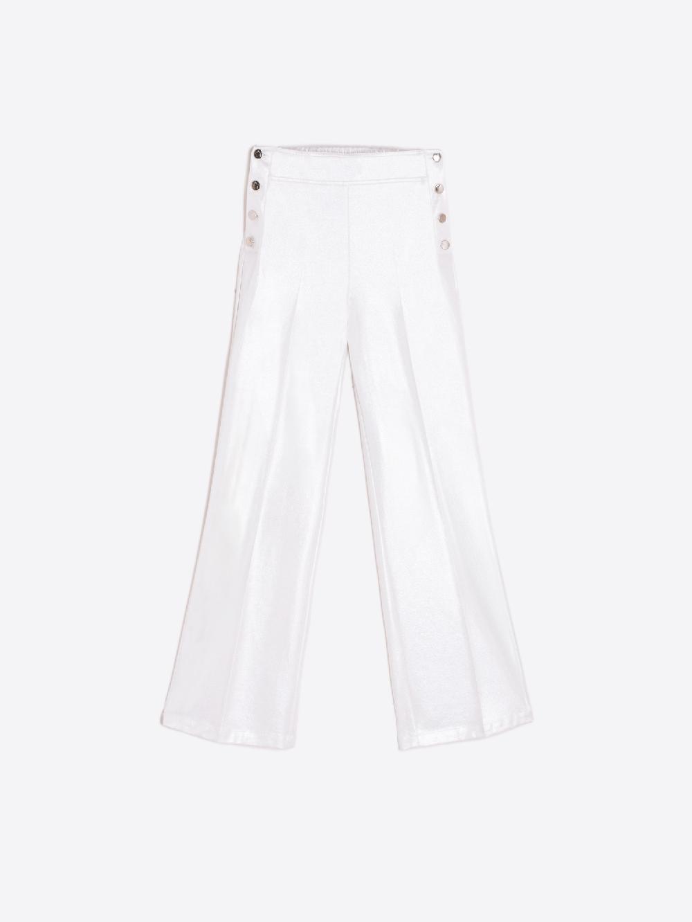 Vilagallo PANTALON PUNTO ROMA PLATA