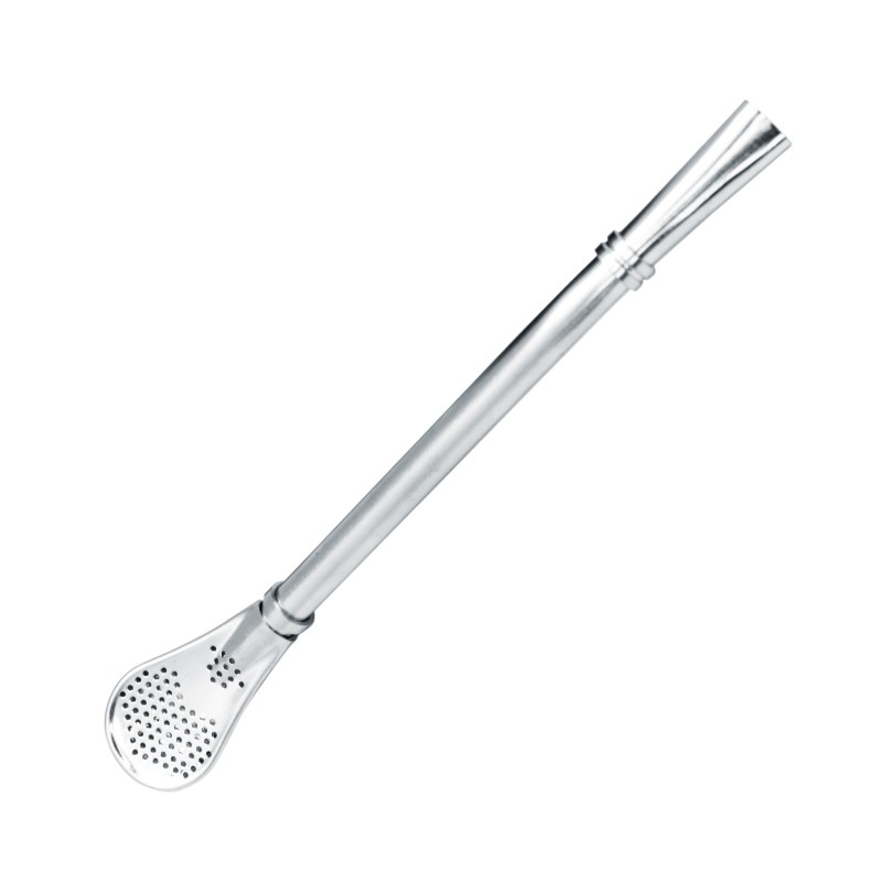 Vin Bouquet 4 Bombillas Yerba Verde Mate En Acero Inoxidable Y Un Cepillo Para Su Limpieza