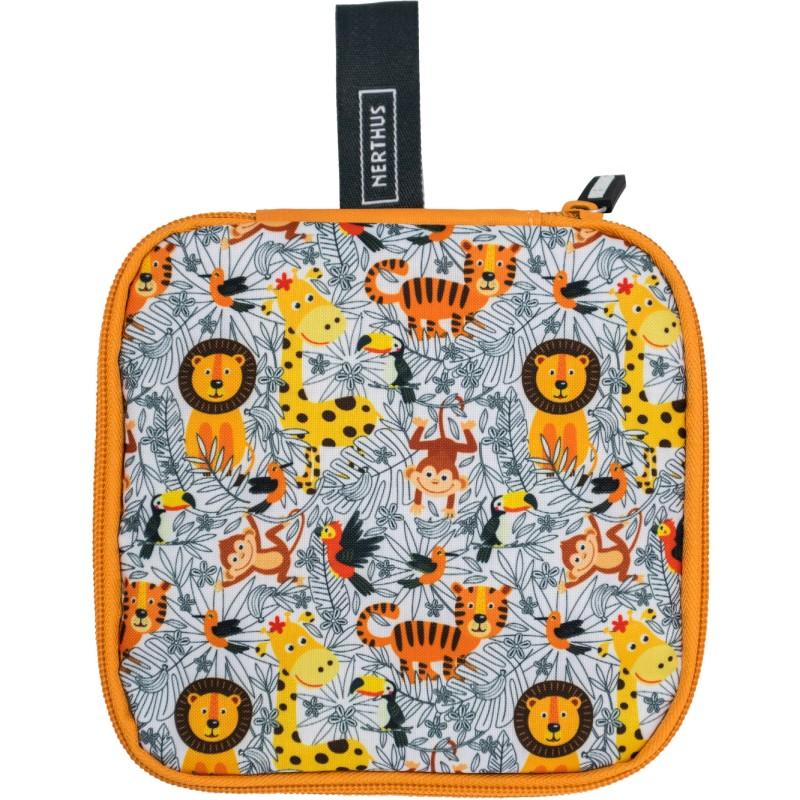 vin bouquet Bolsa isotérmica para Sandwich Reutilizable Ecológica Adaptable fácil de Limpiar Leones