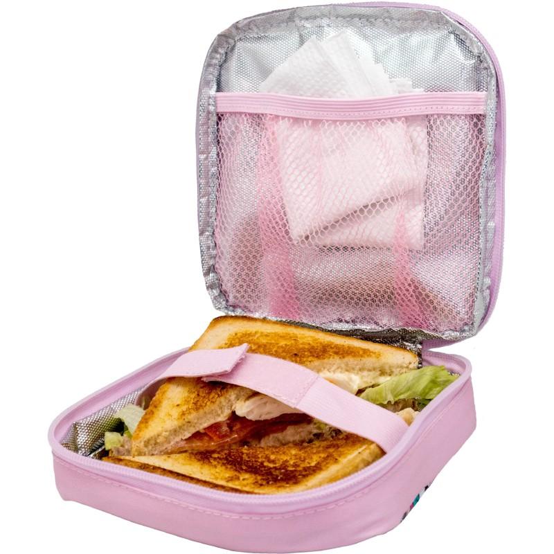 Vin Bouquet Bolsa Isotérmica Para Sandwich Reutilizable Ecológica Adaptable Fácil De Limpiar Unicornios