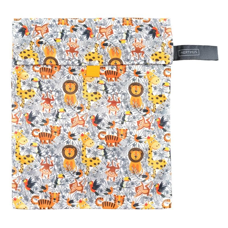 vin bouquet Bolsa isotérmica reutilizable para el almuerzo merienda sandwich porta bocadillo Leones