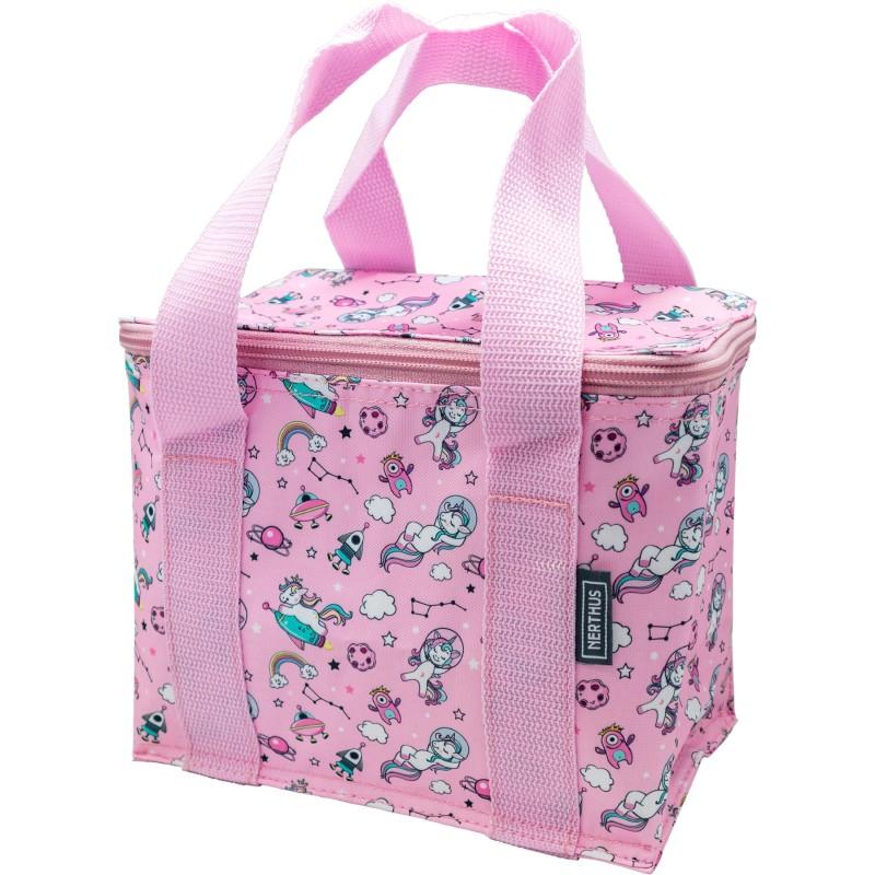 Vin Bouquet Bolsa Termica Para El Almuerzo Porta Alimentos Portatil Lunch Bag Trabajo Escuela Unicornios