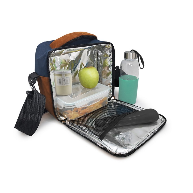 Vin Bouquet Bolsa Térmica Porta Alimentos Azul Doble Azul Oscuro