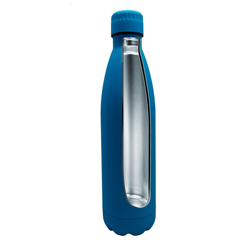 Vin Bouquet Botellas De Doble Pared De Acero Inoxidable - 750 Ml Azul