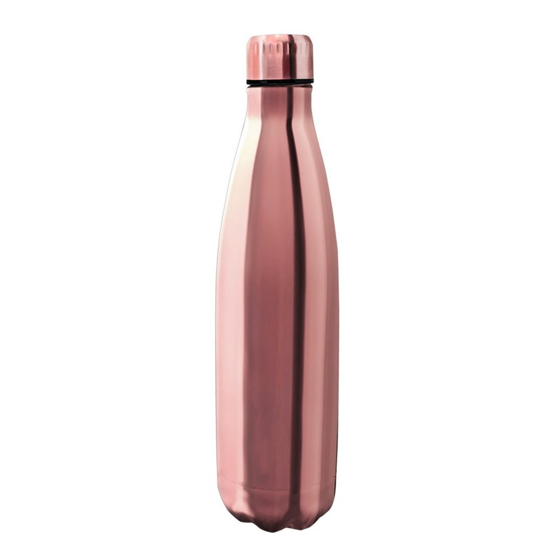 Vin Bouquet Botellas De Doble Pared De Acero Inoxidable - 750 Ml Oro Rosa