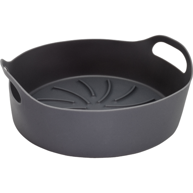 Vin Bouquet Bandeja Air Fryer Silicona Redonda