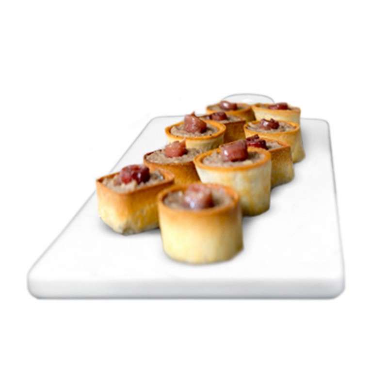 Vin Bouquet Bandeja Porcelana Snacks