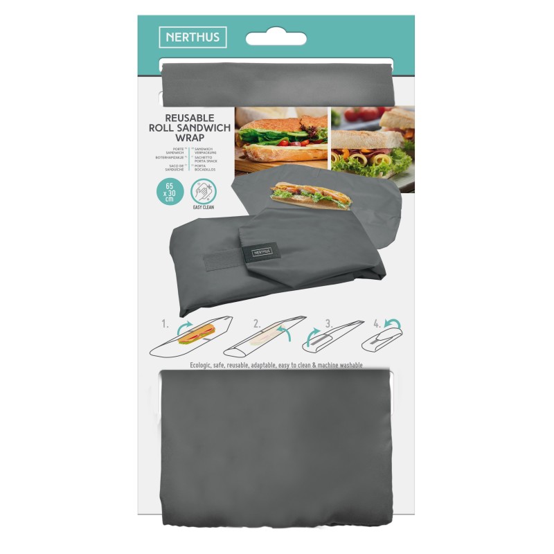 Vin Bouquet Porta Bocadillo Xl  Gris