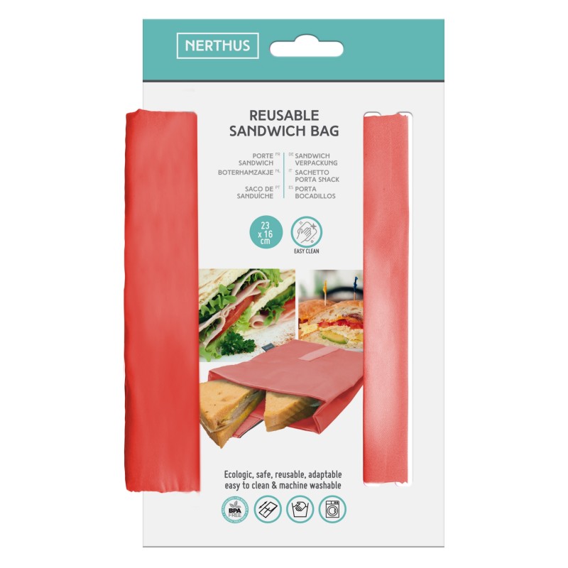 Vin Bouquet Porta Sandwich Xl Coral