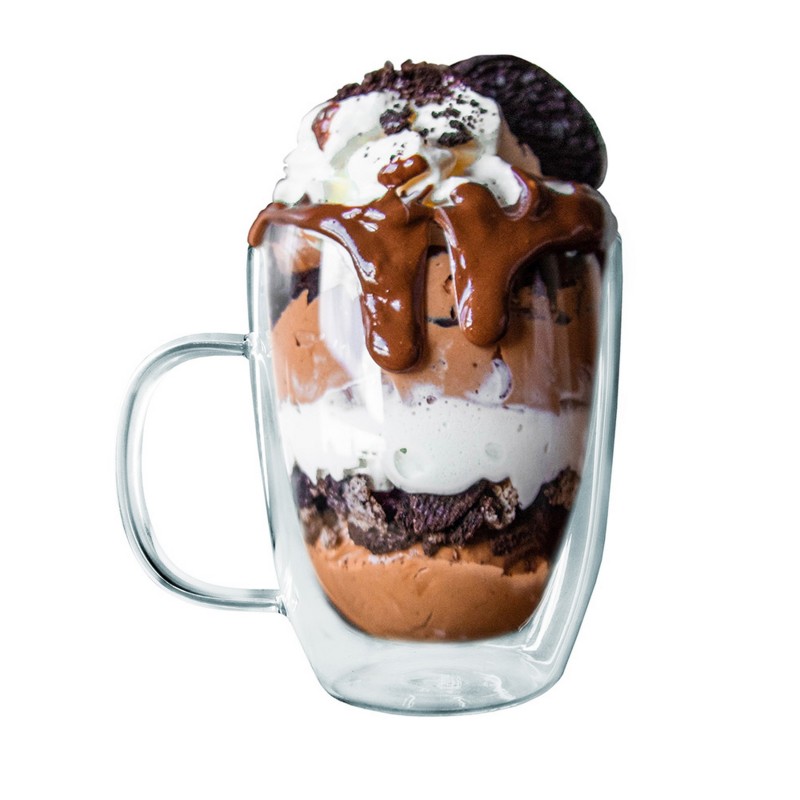 Vin Bouquet Taza De Cristal De Doble Pared