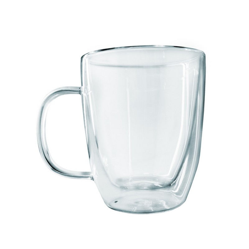 vin bouquet Taza de Cristal de Doble Pared