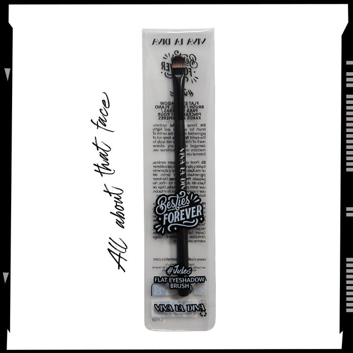 Viva La Diva Besties Forever Flat Eyeshadow Brush Jules