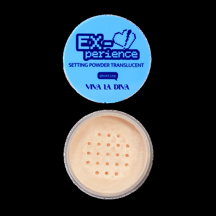 viva la diva Ex-Perience Setting Translucent Powder Ghosting