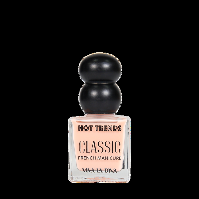 viva la diva Hot Trends Classic French Manicure Nail Polish #2 Milky White