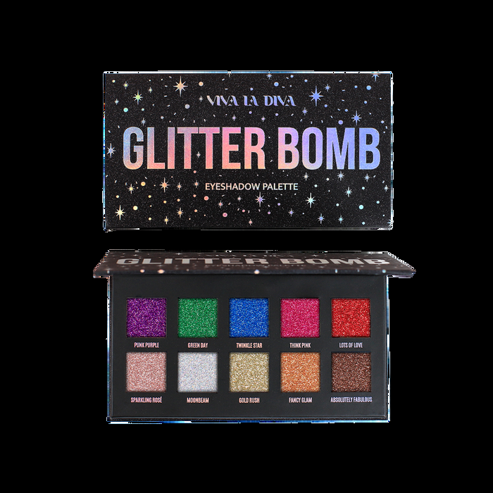 viva la diva Glitterbomb Eyeshadow Palette