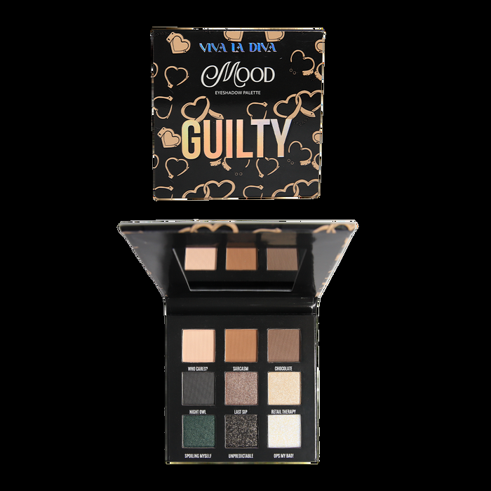 viva la diva Mood Guilty Eyeshadow Palette