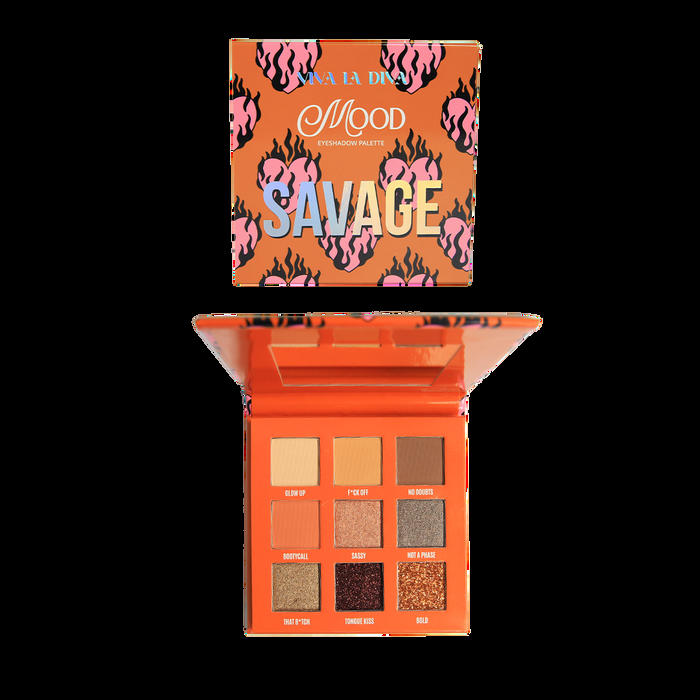 viva la diva Mood Savage Eyeshadow Palette