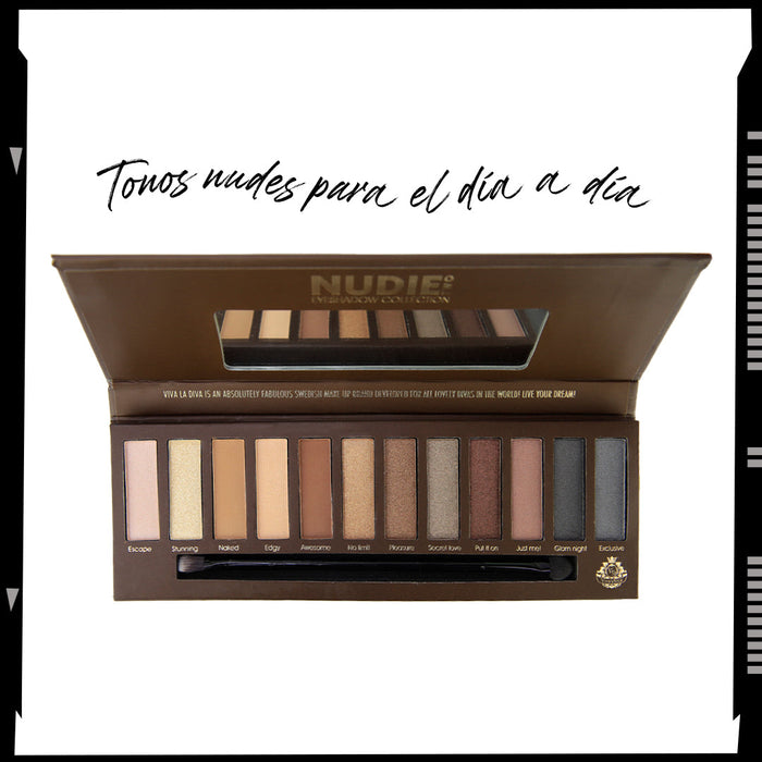 Viva La Diva Nudie Two Eyeshadow Palette