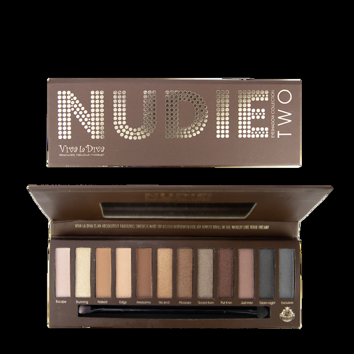 viva la diva Nudie Two Eyeshadow palette