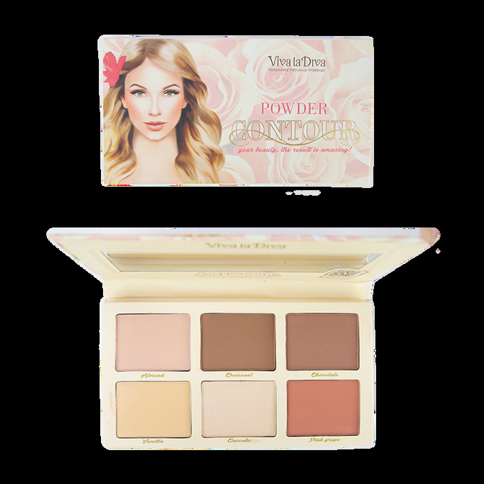 viva la diva Paleta contorno Light-Medium