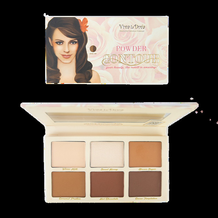 viva la diva Paleta contorno Medium-Dark