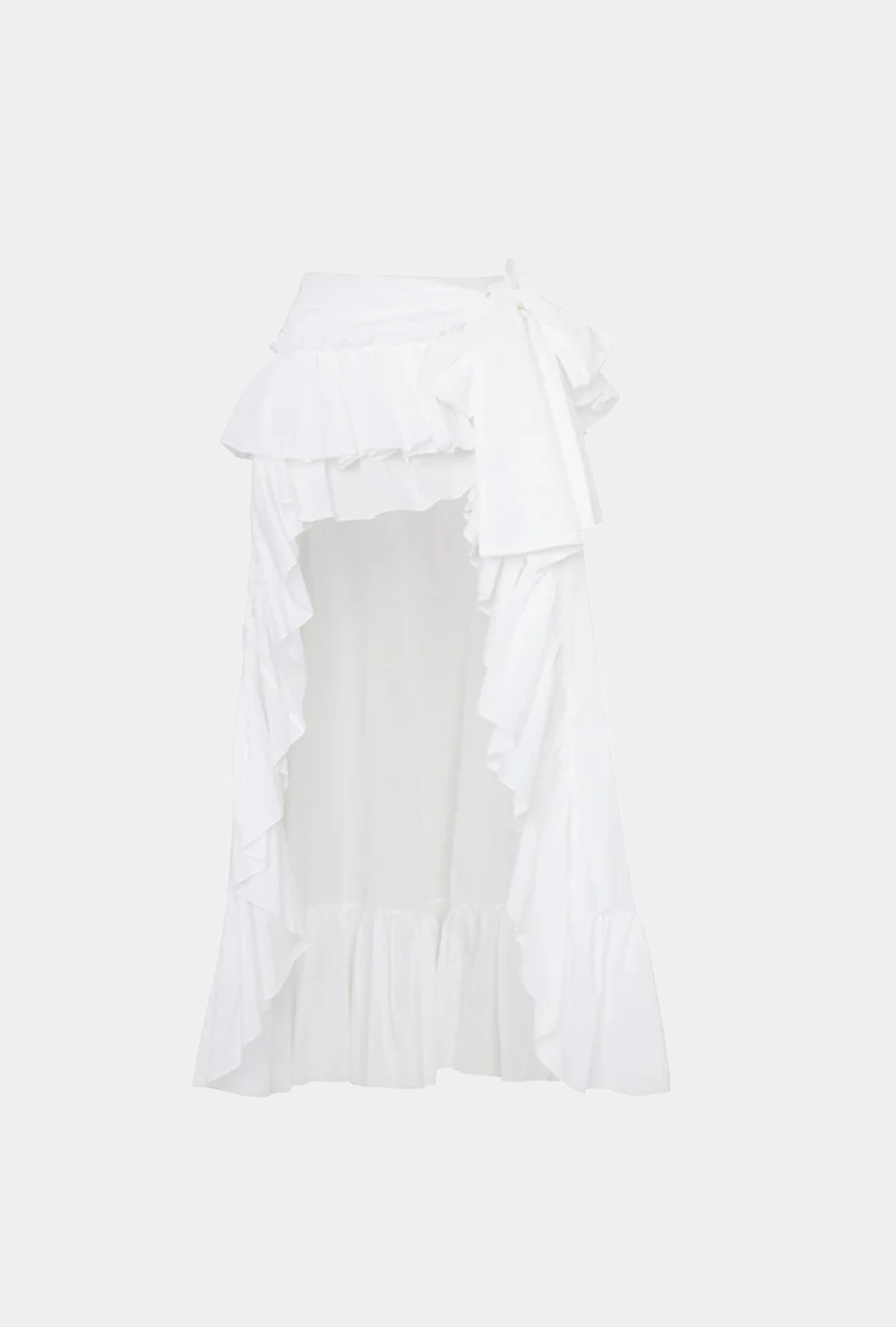 Waimari BAHAMAS WRAP SKIRT WHITE