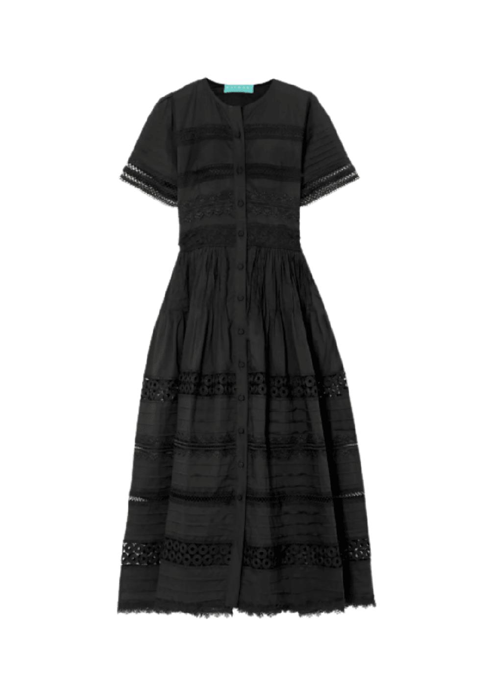 Waimari CAMILA DRESS BLACK