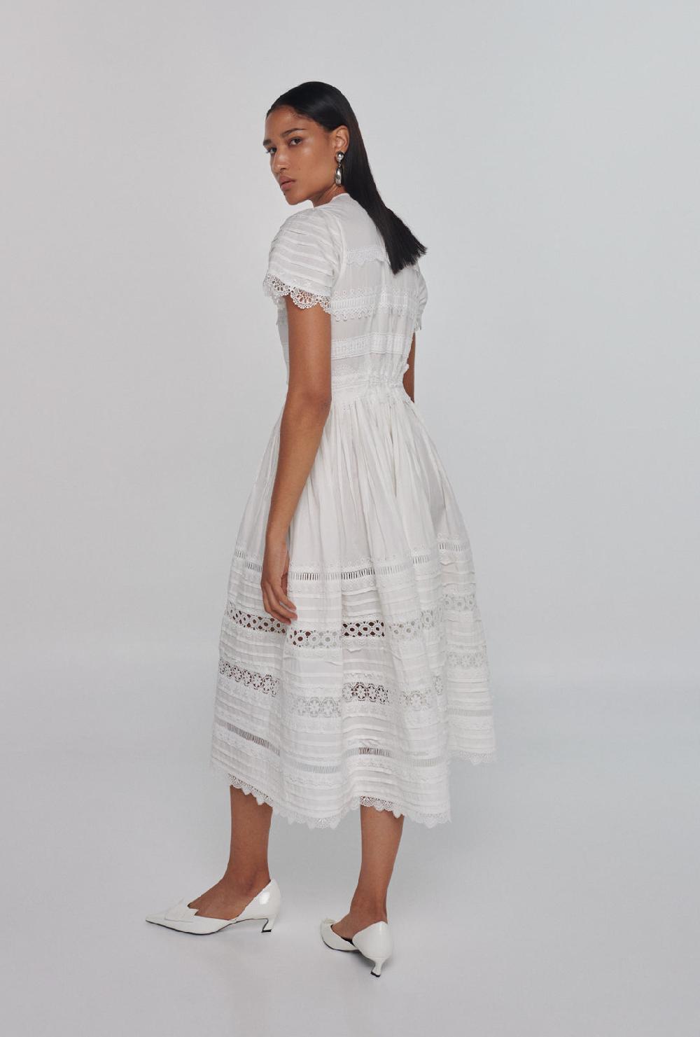 Waimari CAMILA DRESS WHITE