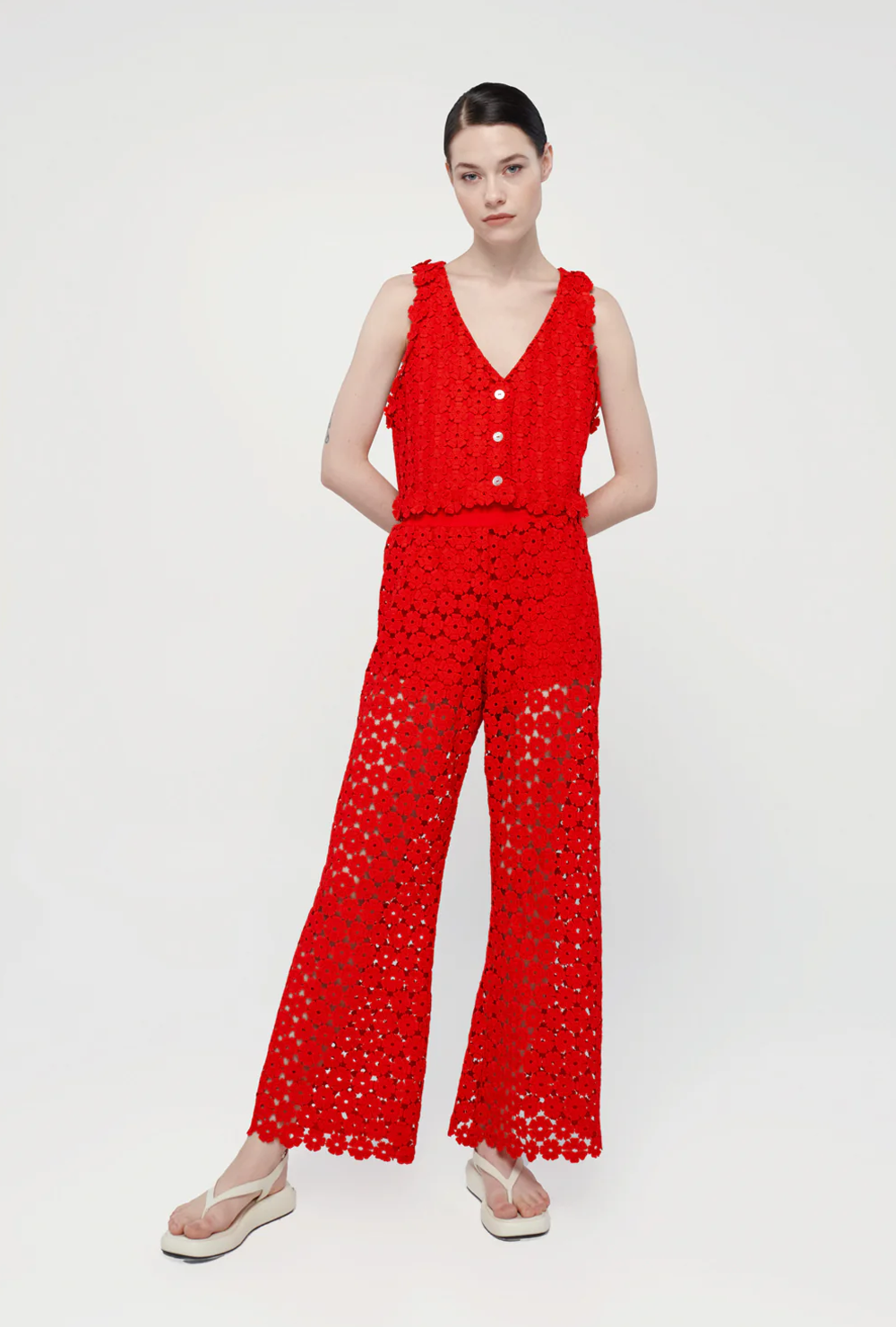 waimari CHRISTIE PANTS RADIANT RED
