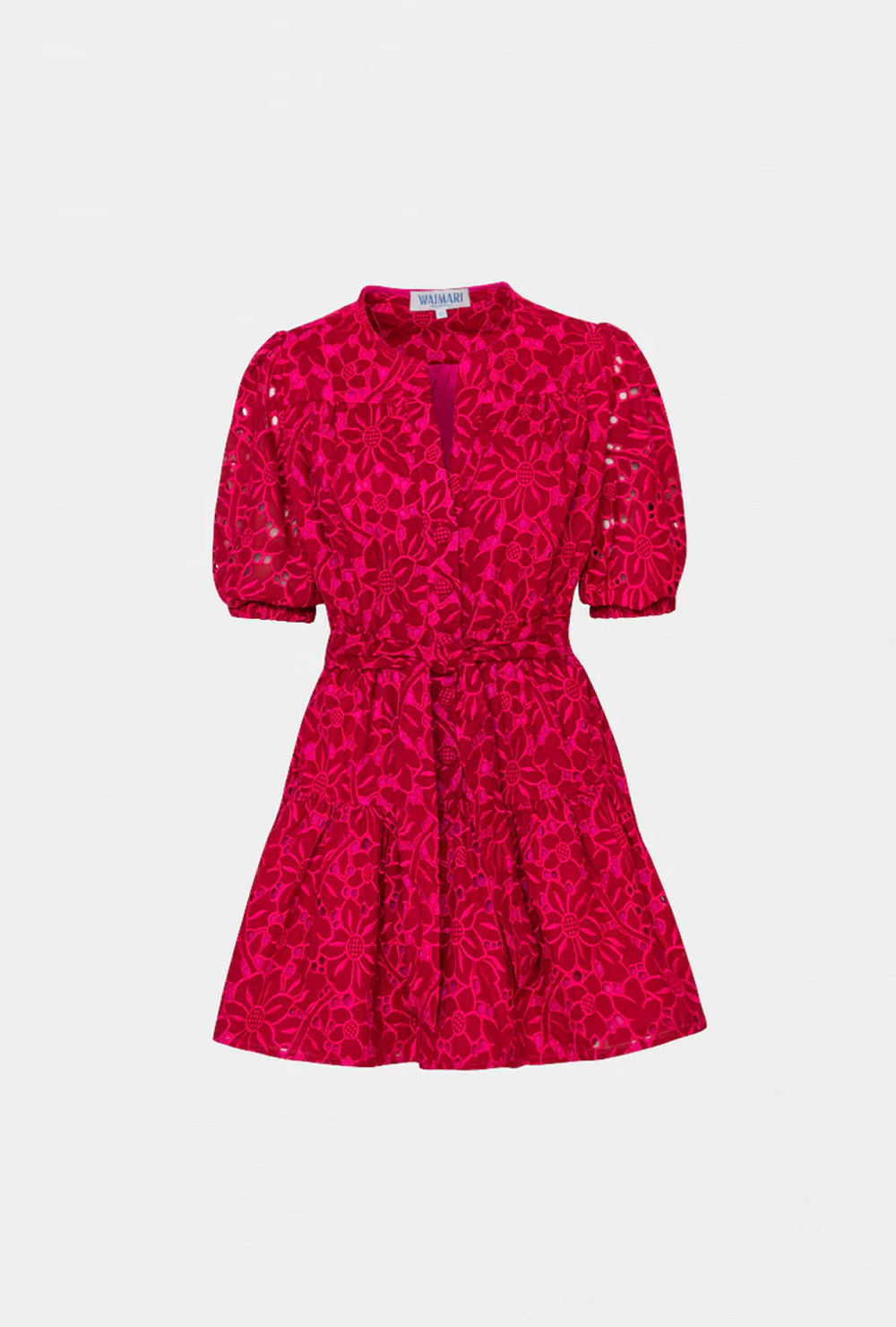Waimari ETERNO MINI DRESS BURGUNDY