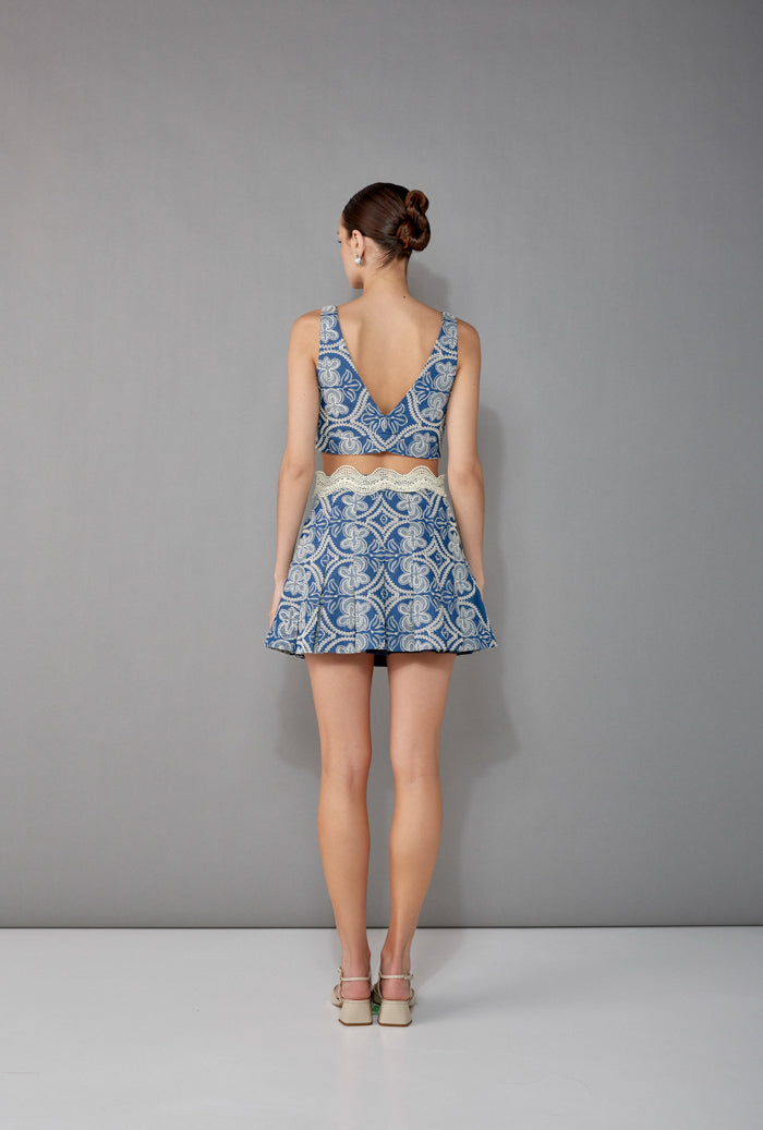 Waimari EVELYN TOP DENIM