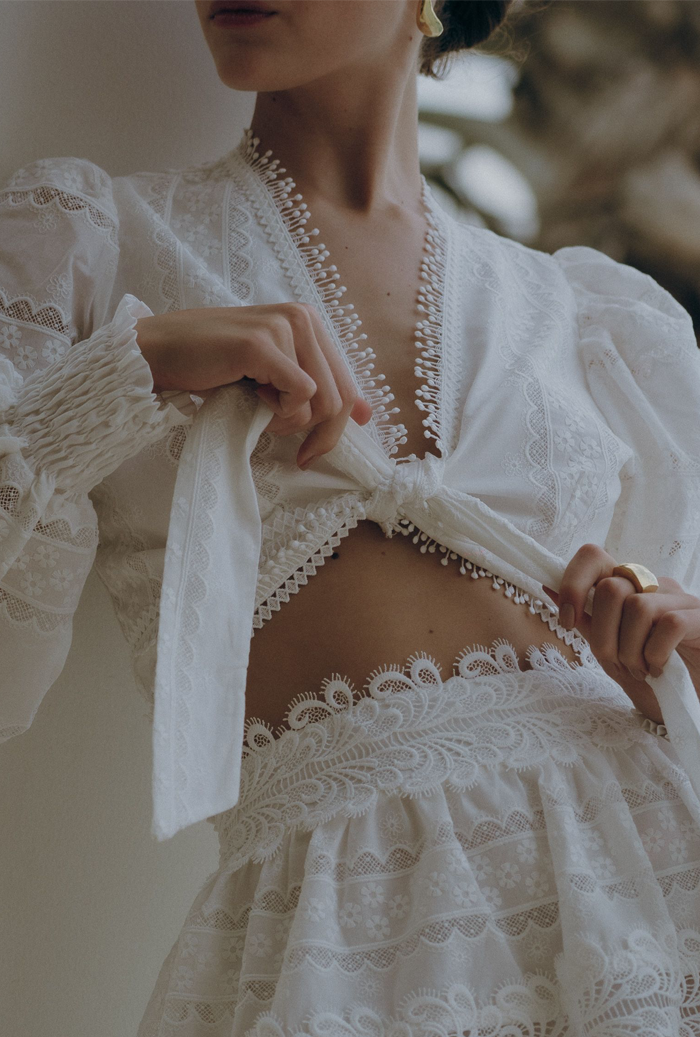 Waimari FIRA SKIRT WHITE