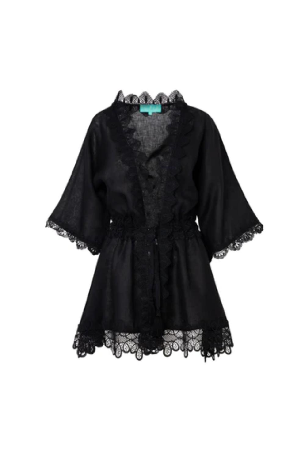 Waimari GABRIELLA KIMONO BLACK