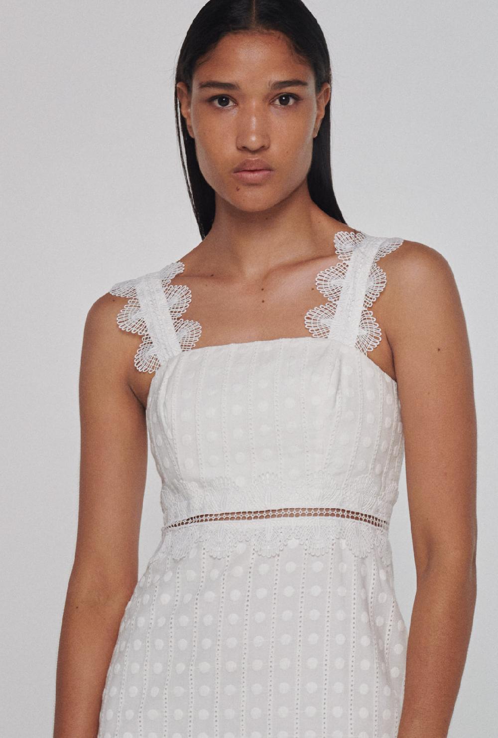 Waimari IBIZA DRESS WHITE