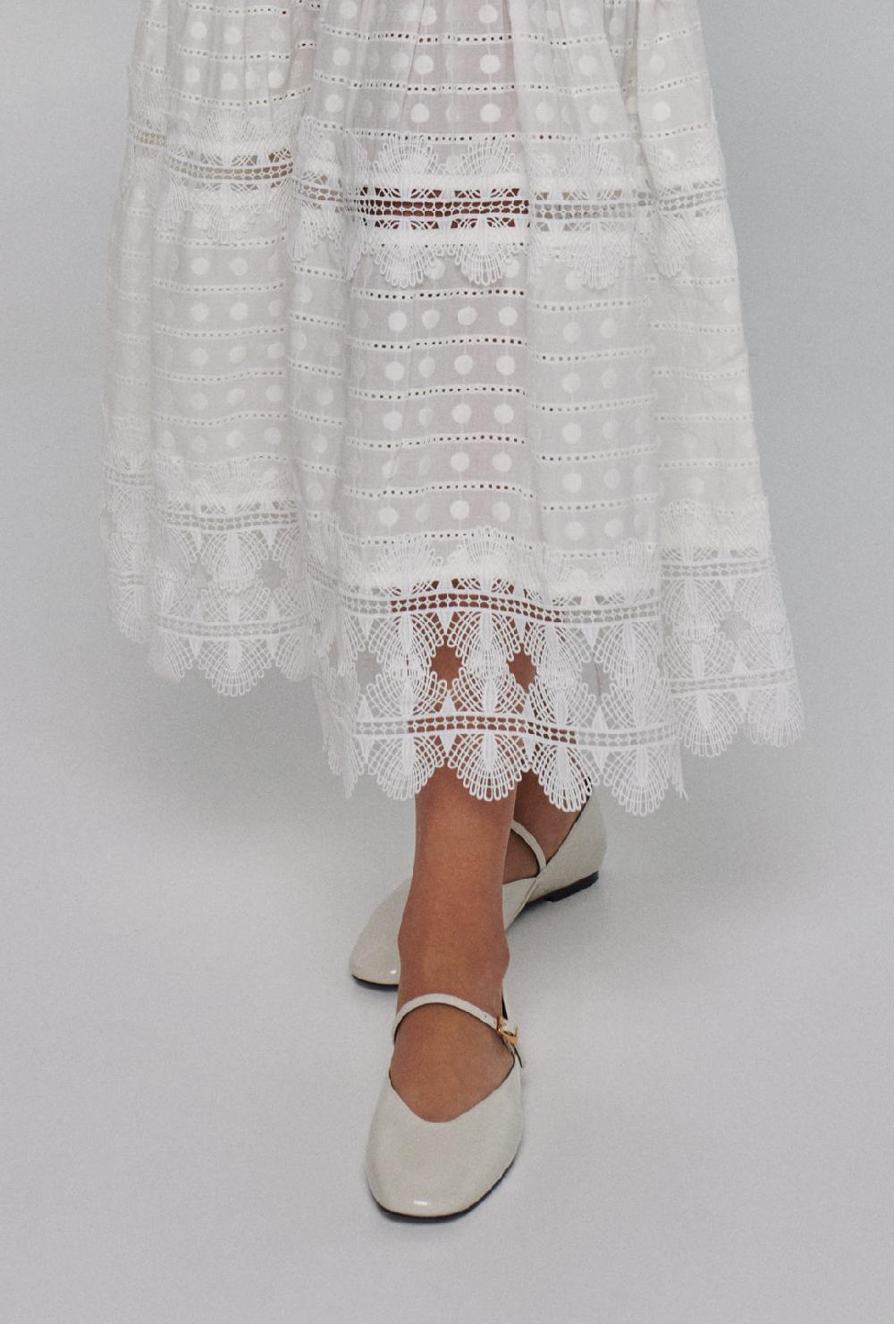 Waimari IBIZA DRESS WHITE