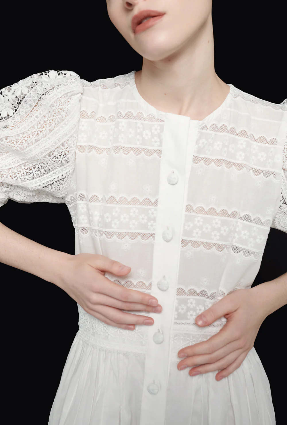 Waimari JULIETTE MAXI DRESS WHITE