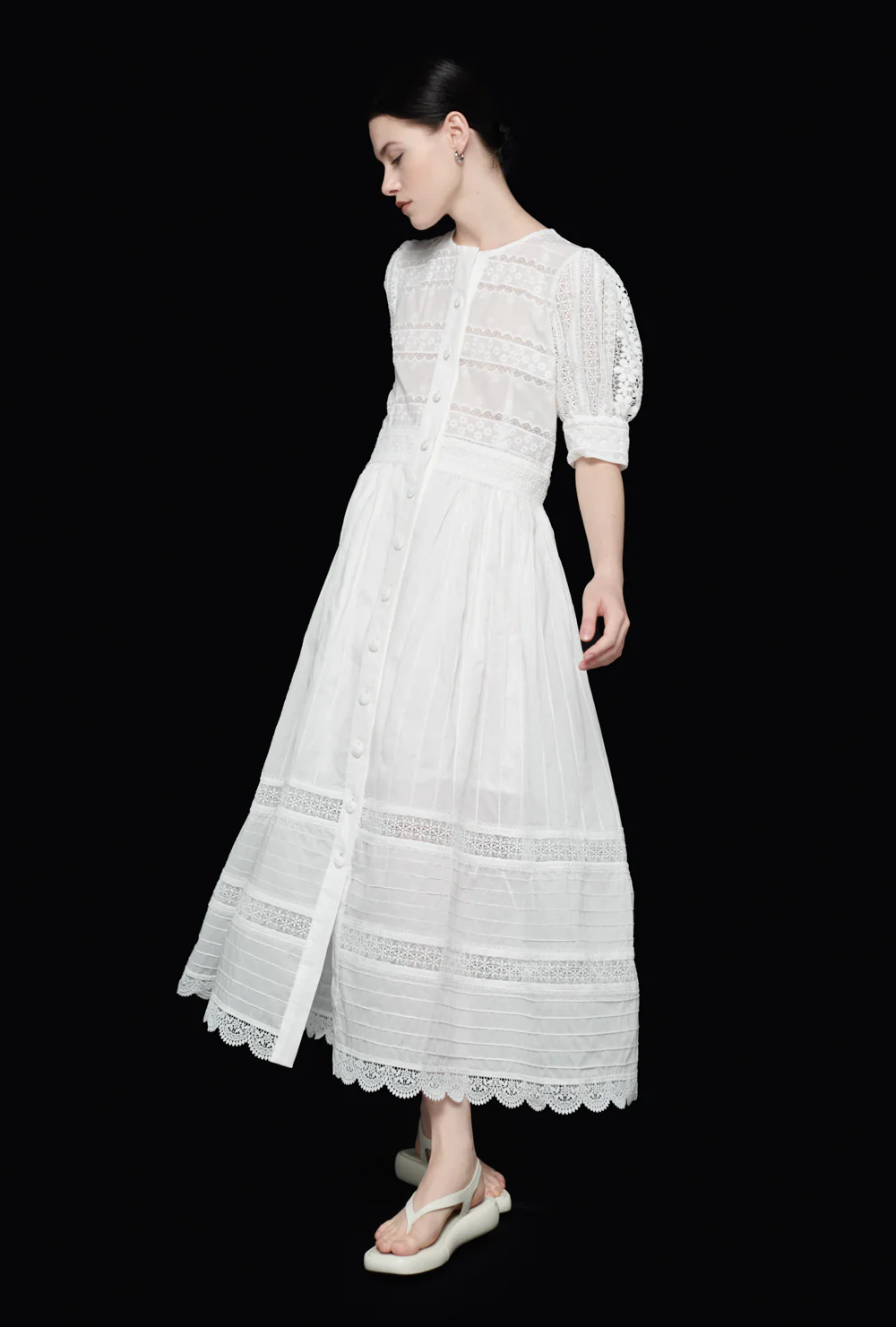 Waimari JULIETTE MAXI DRESS WHITE