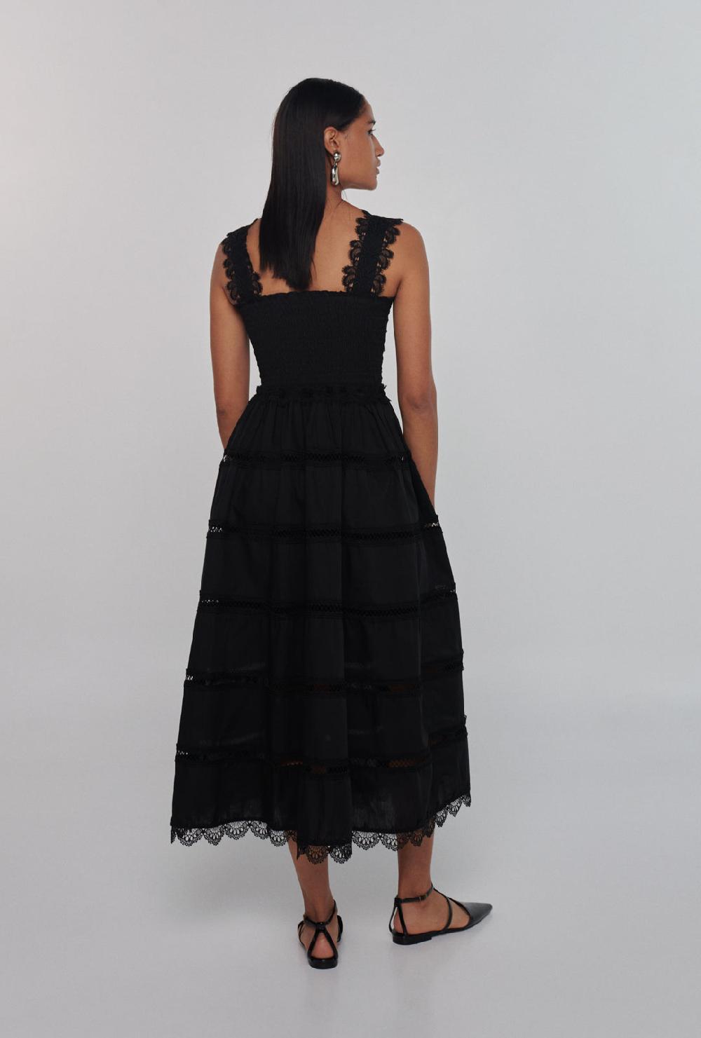 Waimari KATE DRESS BLACK