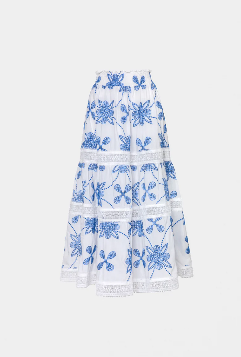 Waimari KELLY SKIRT WHITE/BLUE