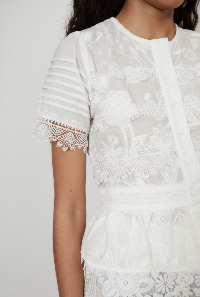 Waimari MALAGA TOP WHITE