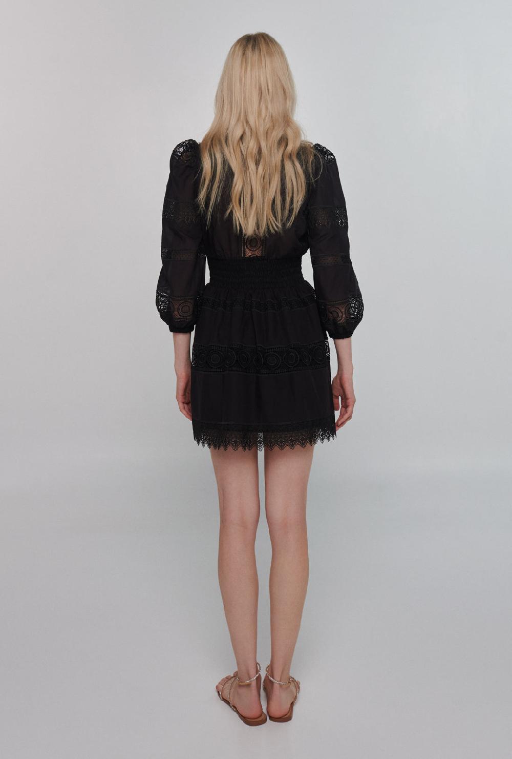 Waimari MAR DE PLATA DRESS BLACK