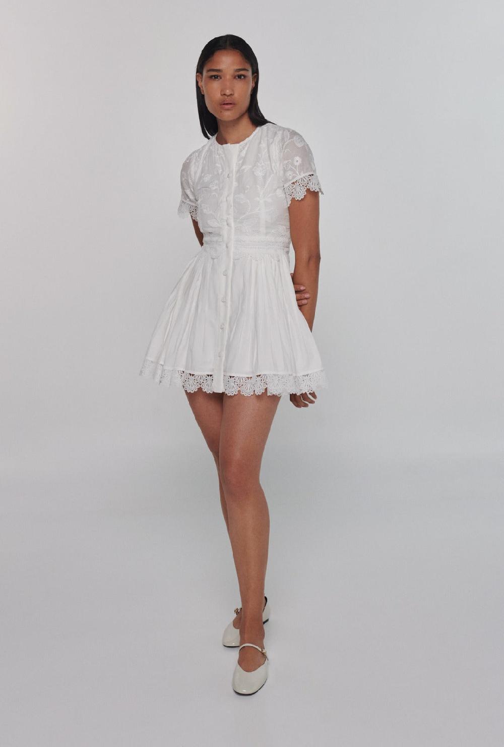 waimari MARGARITA DRESS WHITE