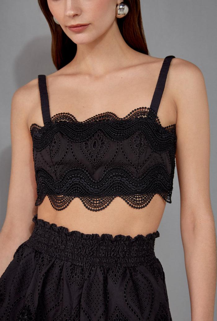 waimari MIRINA TOP BLACK