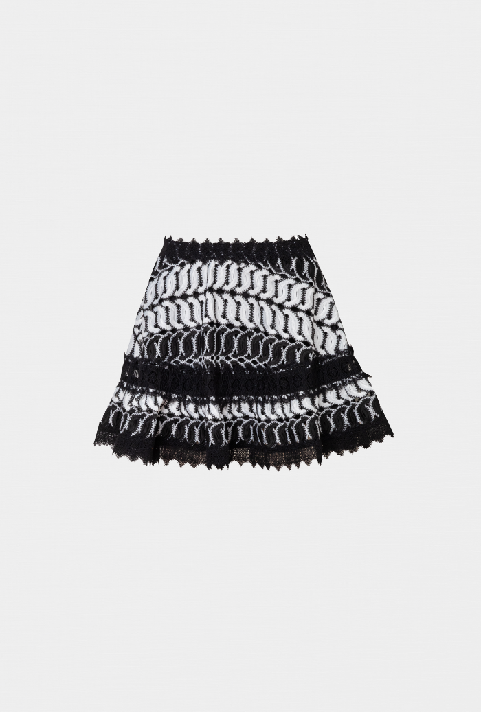 Waimari MISTICA SKIRT BLACK/WHITE